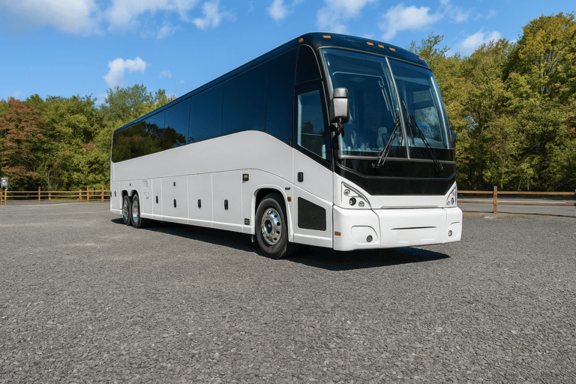 Charter Bus Rental Perth Amboy 56 Passenger Charter Bus